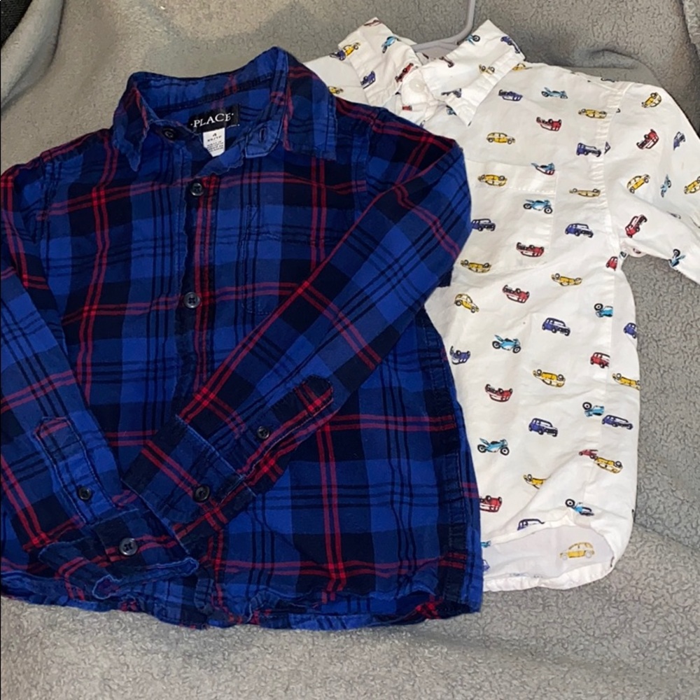 Boys dress shirt bundle of two. Size 4.